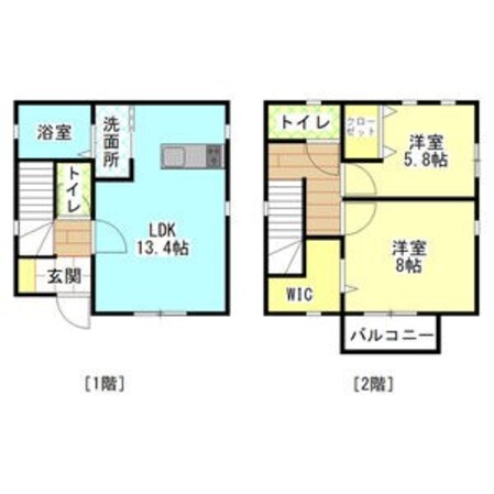 パーチェの物件間取画像